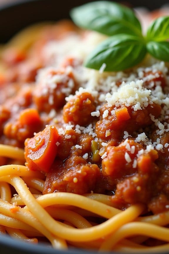 one pot turkey bolognese recipe