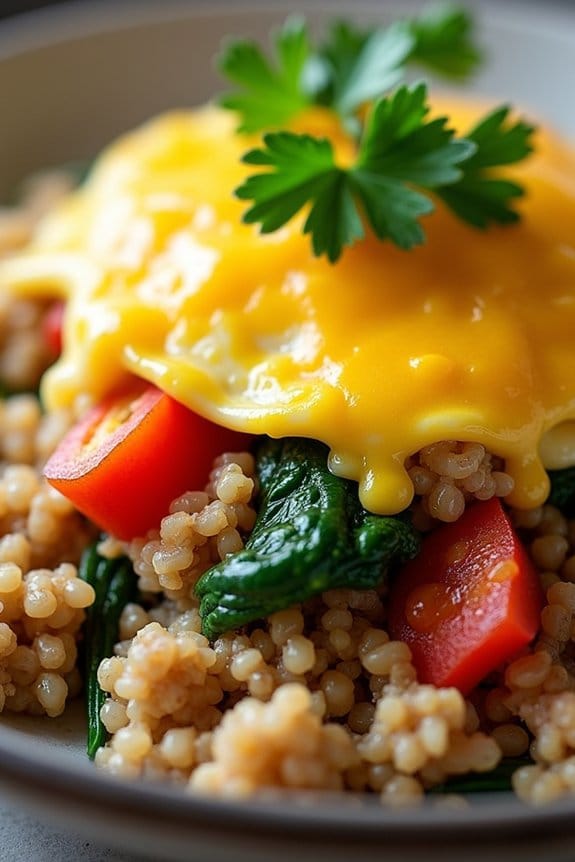 protein packed breakfast scramble recipe