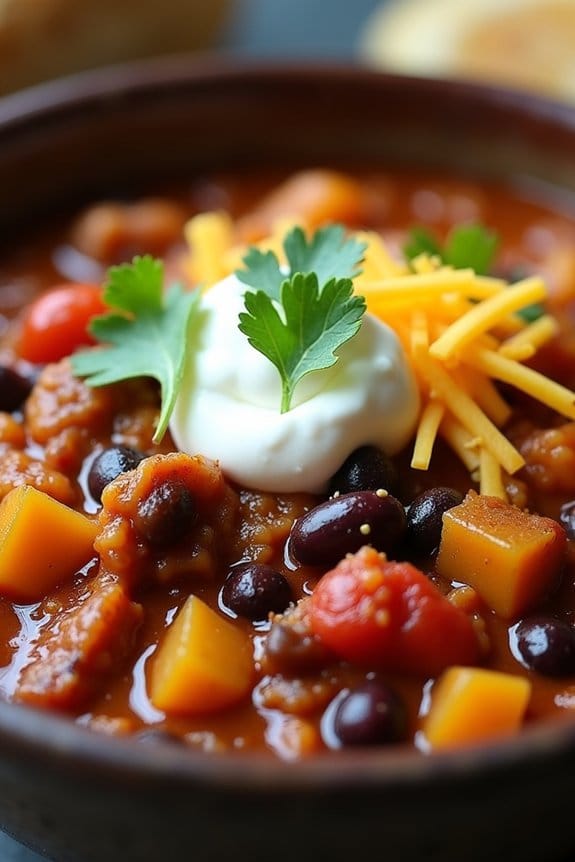 pumpkin infused turkey chili recipe
