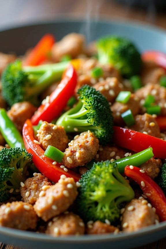 quick flavorful turkey stir fry