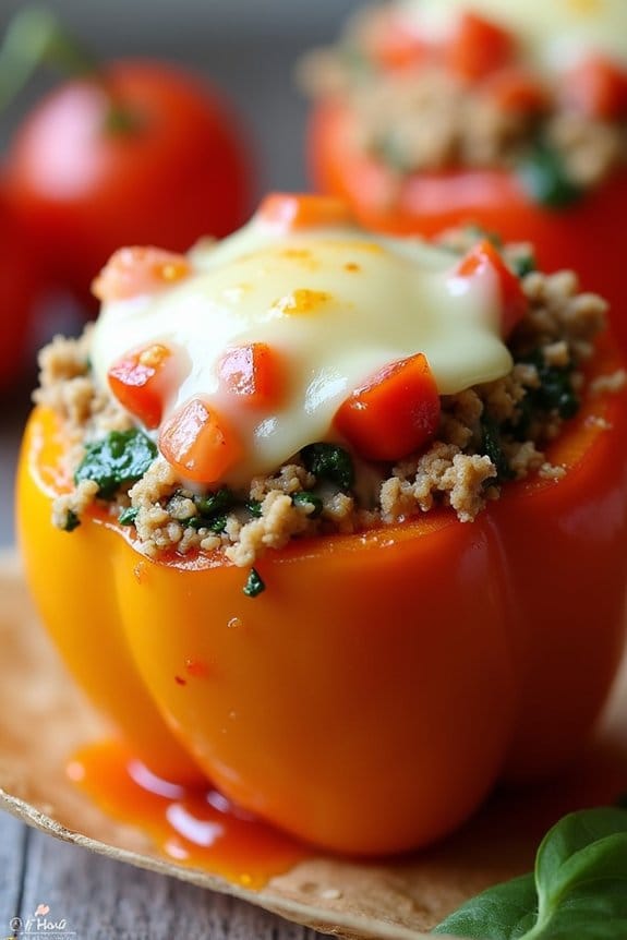 savory stuffed bell peppers