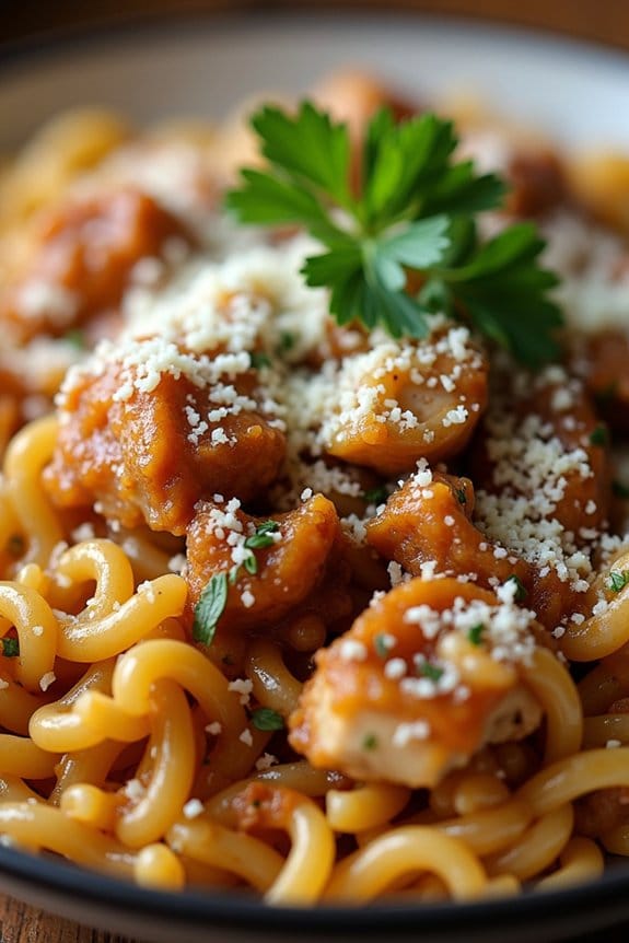 savory turkey orzo dish