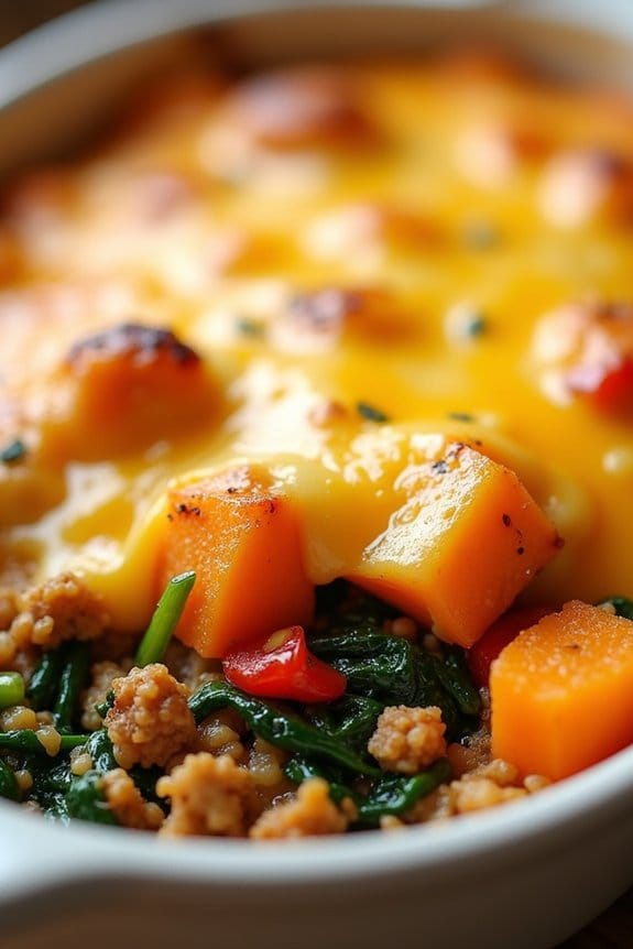 savory turkey sweet potato casserole