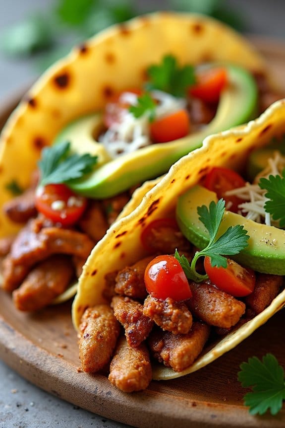 spicy chipotle turkey tacos