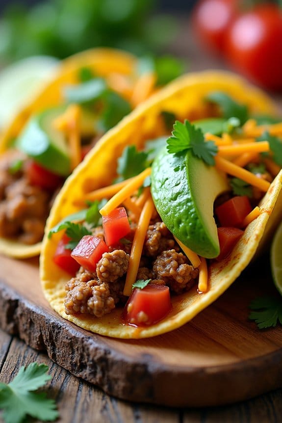 spicy healthy turkey tacos