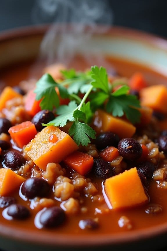 sweet potato turkey chili