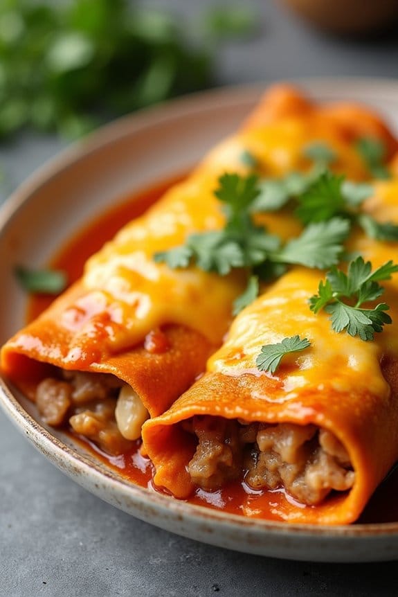 sweet potato turkey enchiladas recipe
