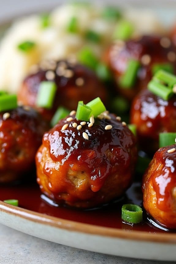 teriyaki turkey meatballs recipe