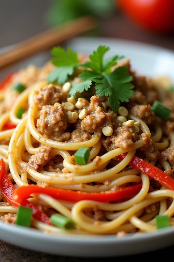 thai turkey spaghetti recipe