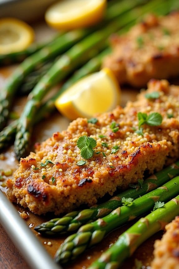 turkey asparagus lemon pepper sheet