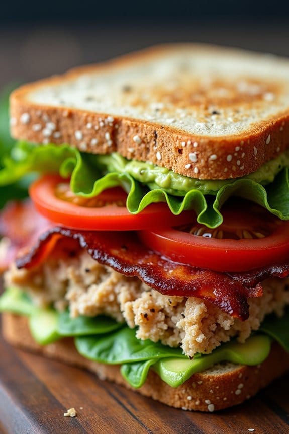 turkey avocado blt sandwich