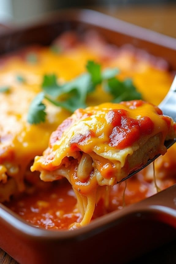 turkey enchilada casserole recipe