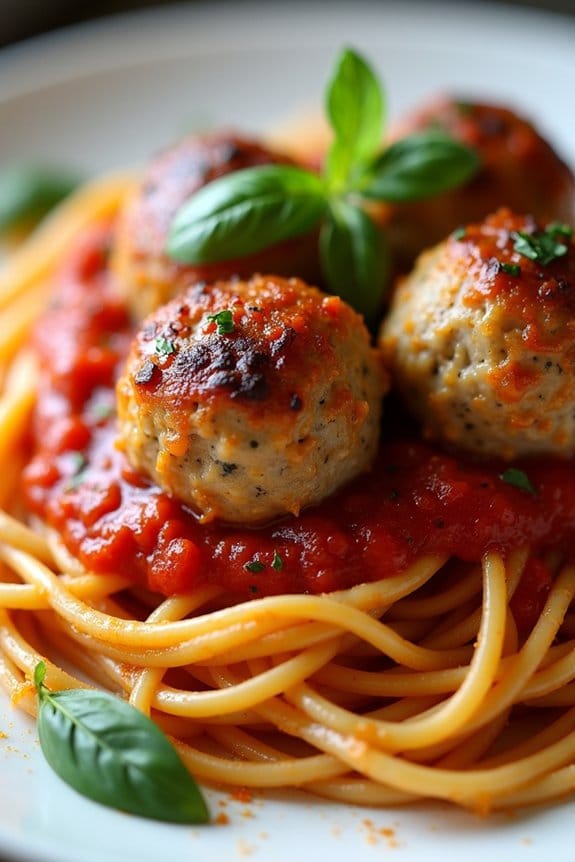 turkey meatball spaghetti recipe