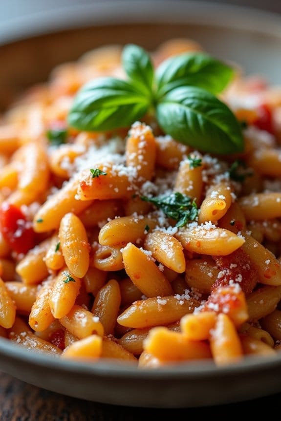 turkey orzo with sauce