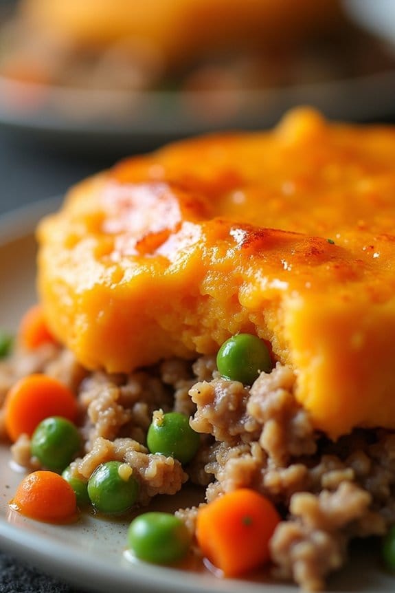turkey sweet potato casserole delight