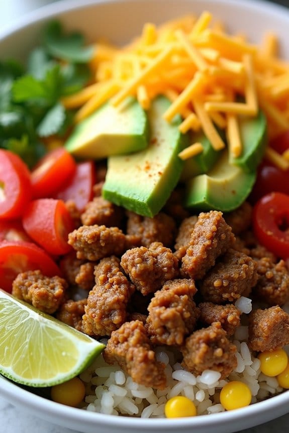 turkey taco bowl recipe