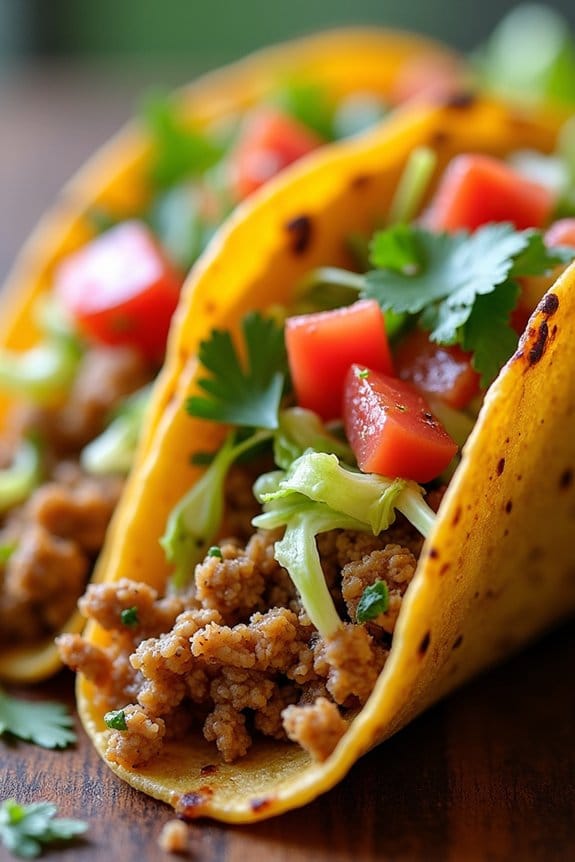 turkey tacos with fresh salsa