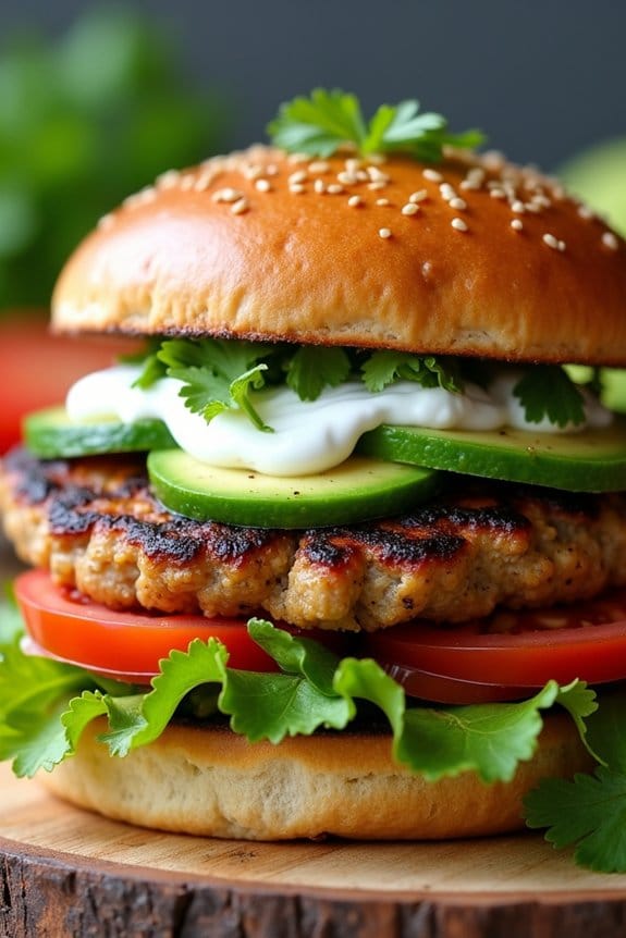 zesty turkey burgers recipe
