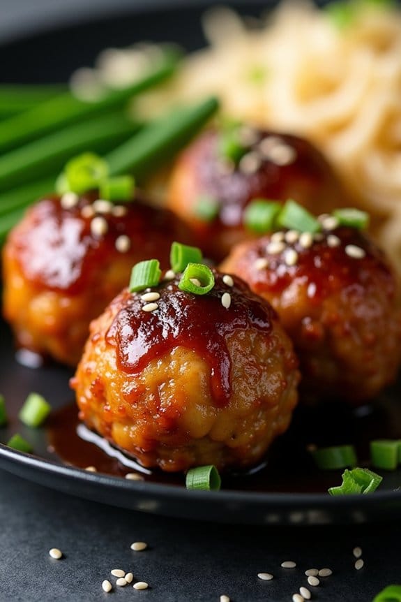 asian chicken meatballs recipe