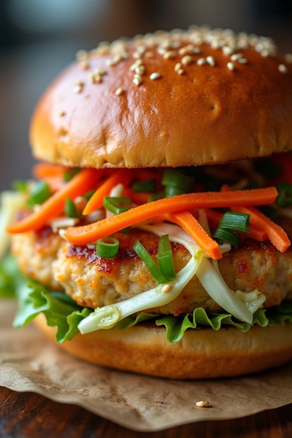 asian slaw chicken sandwich