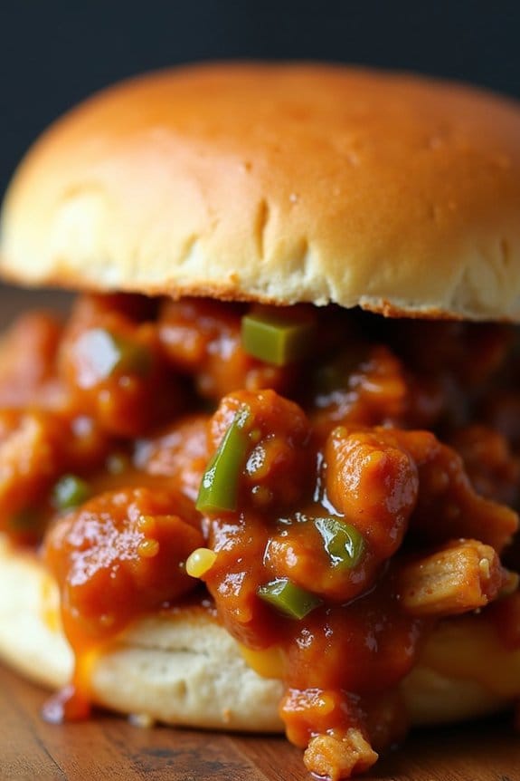 bbq chicken sloppy joes recipe