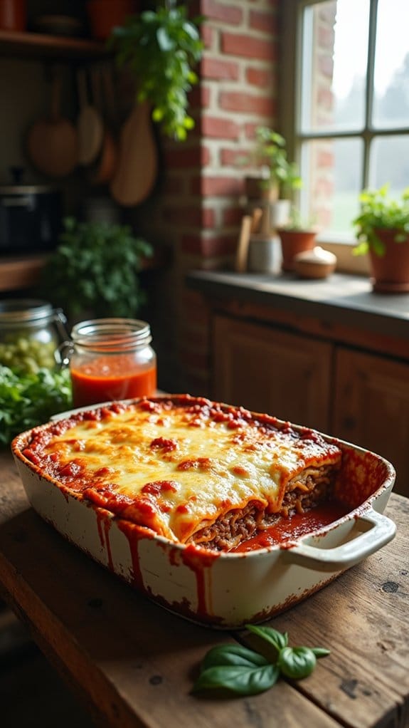 bbq flavors in lasagna