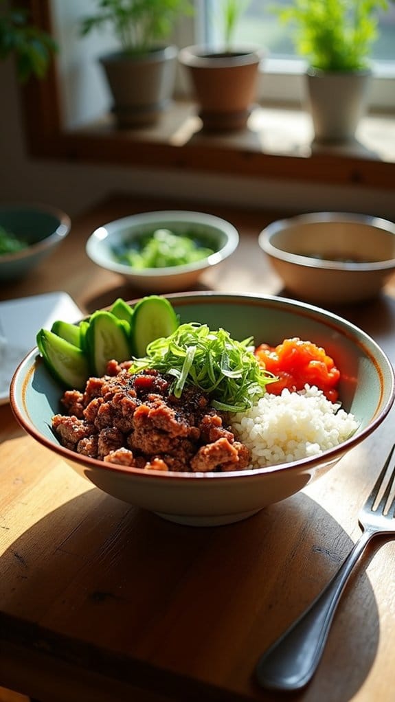 bold and flavorful beef bowls