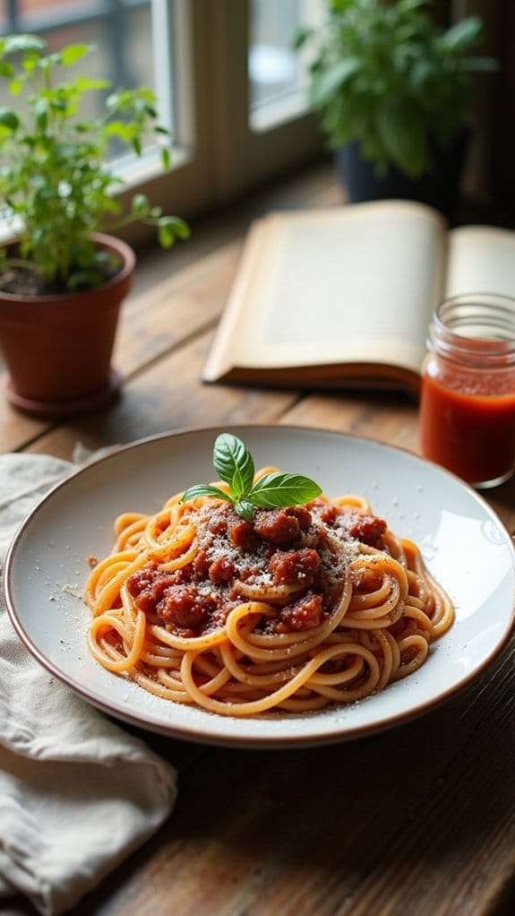 budget friendly spaghetti night