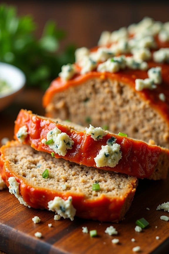 buffalo chicken meatloaf recipe