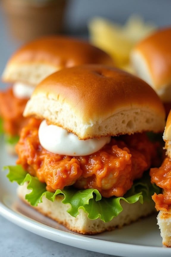buffalo chicken slider recipe
