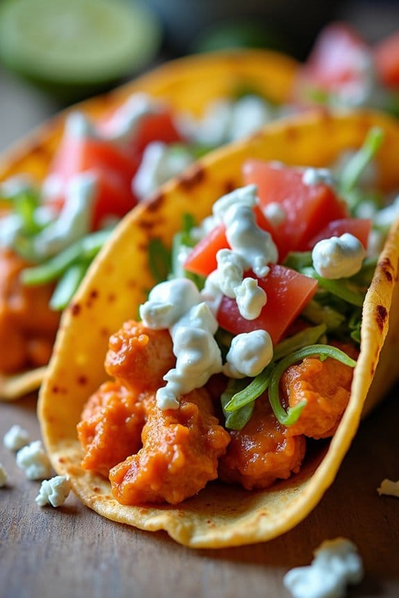 buffalo chicken taco delight