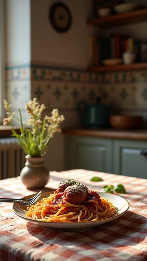 comfort food and intimacy