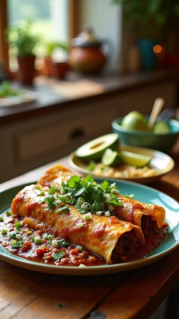 comforting beef enchiladas delight