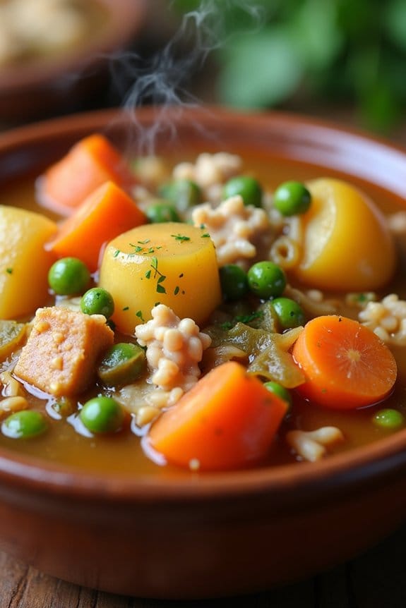 comforting chicken vegetable stew
