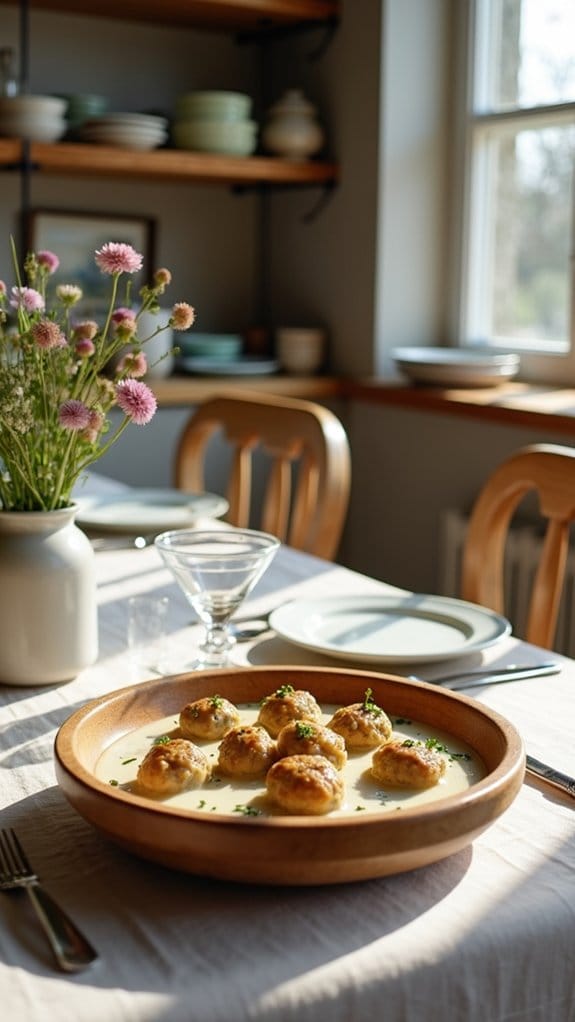 comforting meatballs in sauce