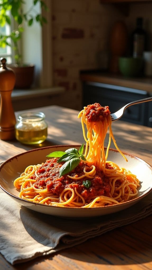 comforting rich pasta dish