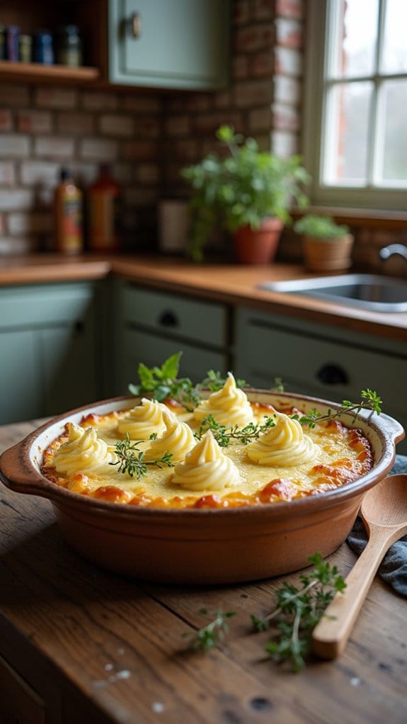 comforting savory meat pie