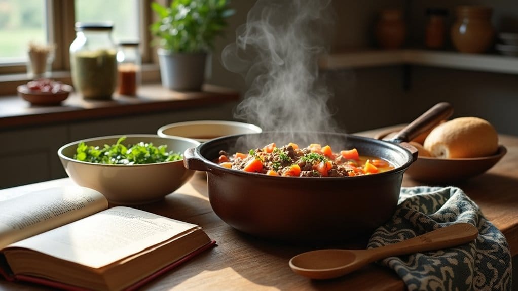 cozy and nourishing beef soups