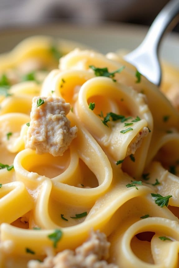 creamy chicken alfredo crockpot