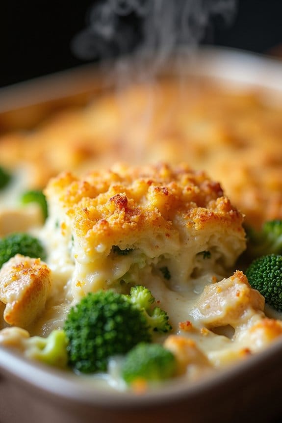 creamy chicken broccoli casserole
