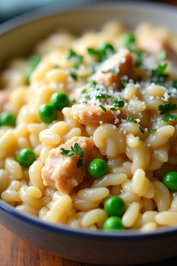 creamy chicken risotto recipe