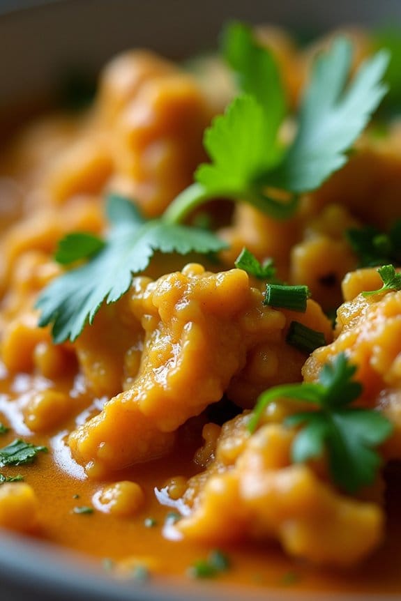 creamy ground chicken korma