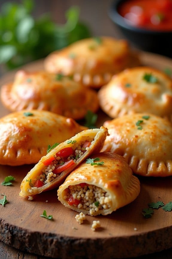 crispy air fryer empanadas