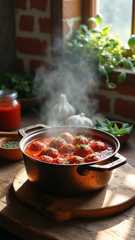 crockpot italian meatballs recipe