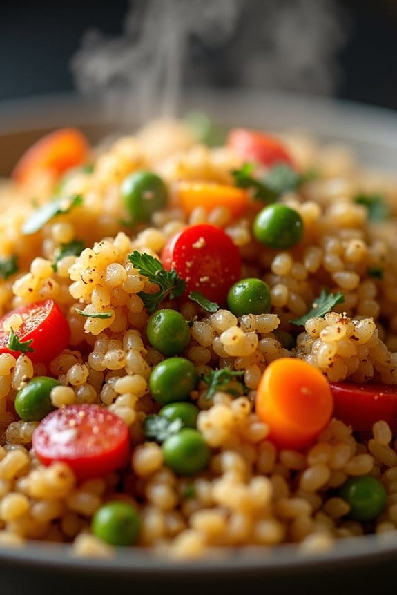 curried chicken quinoa pilaf
