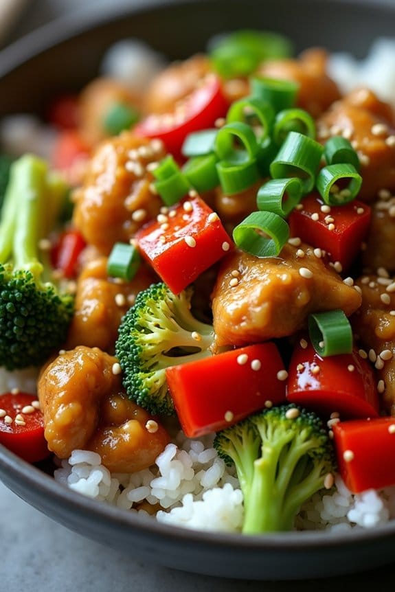 delicious customizable chicken bowls
