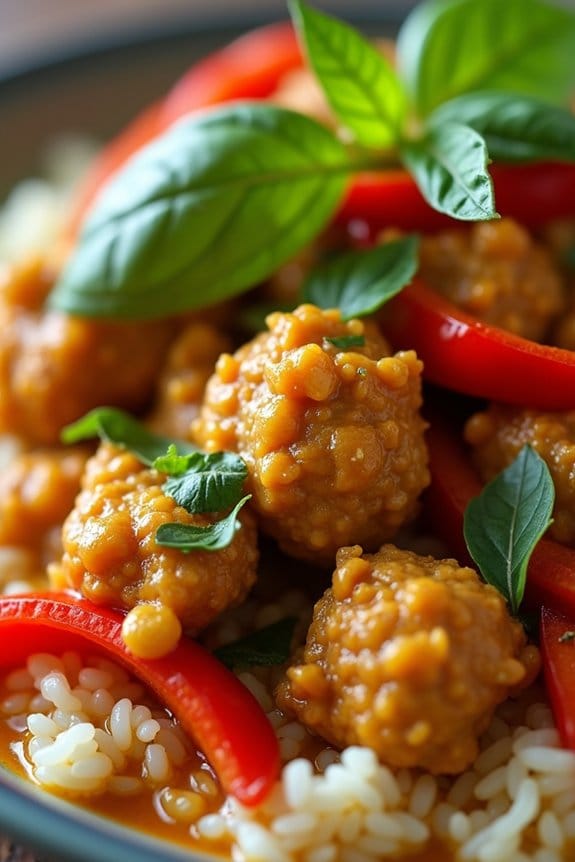 delightful thai basil curry