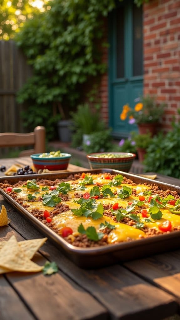 easy cheesy taco dinner