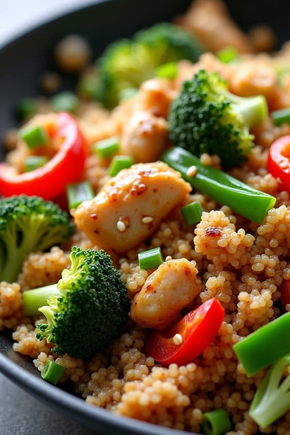 flavorful healthy chicken stir fry