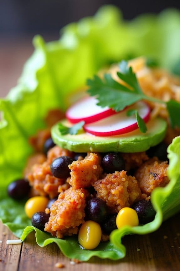 flavorful healthy lettuce wraps